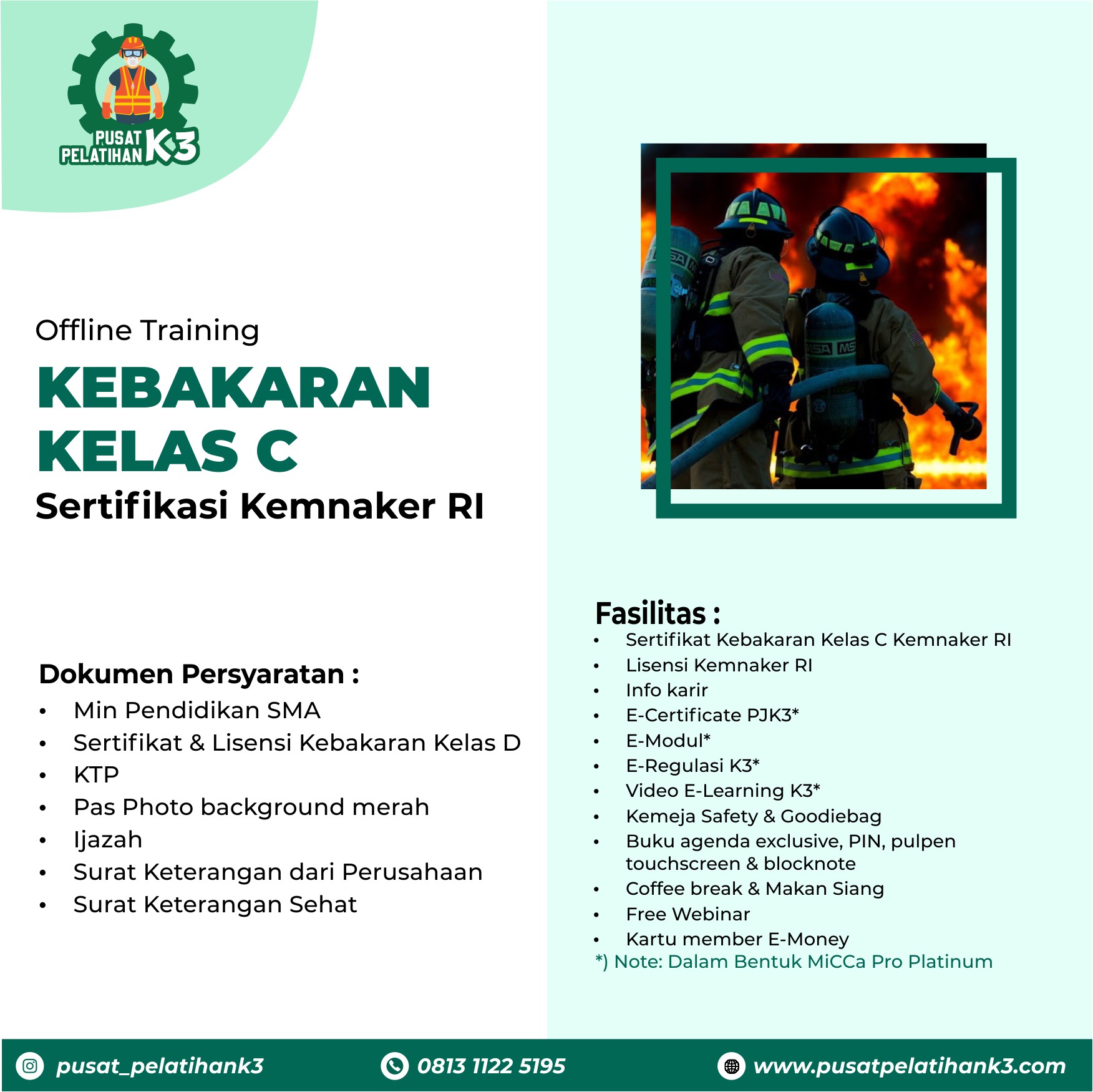 Sertifikasi Kemnaker RI - Pusat Pelatihan K3